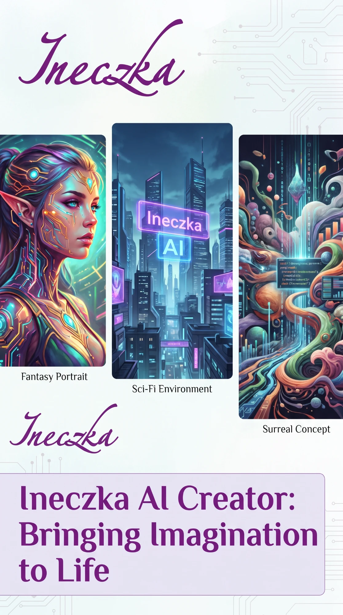 Брендовая иллюстрация — Ineczka AI Creator