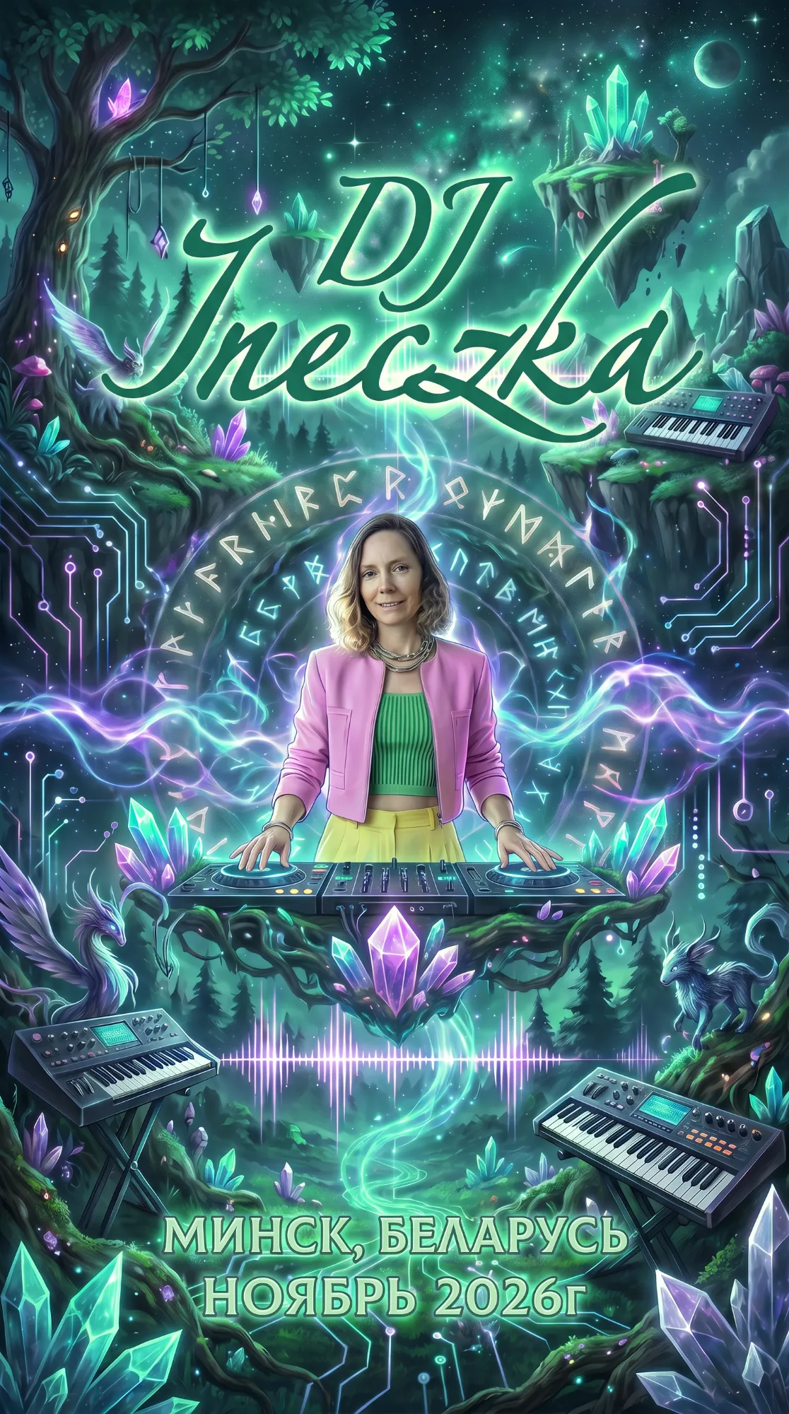 Афиша DJ Ineczka — Минск, ноябрь 2026